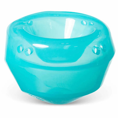 Totally Pooched Stuff'n Wobble Ball Teal 5" x 3.5" - Pets Perfect