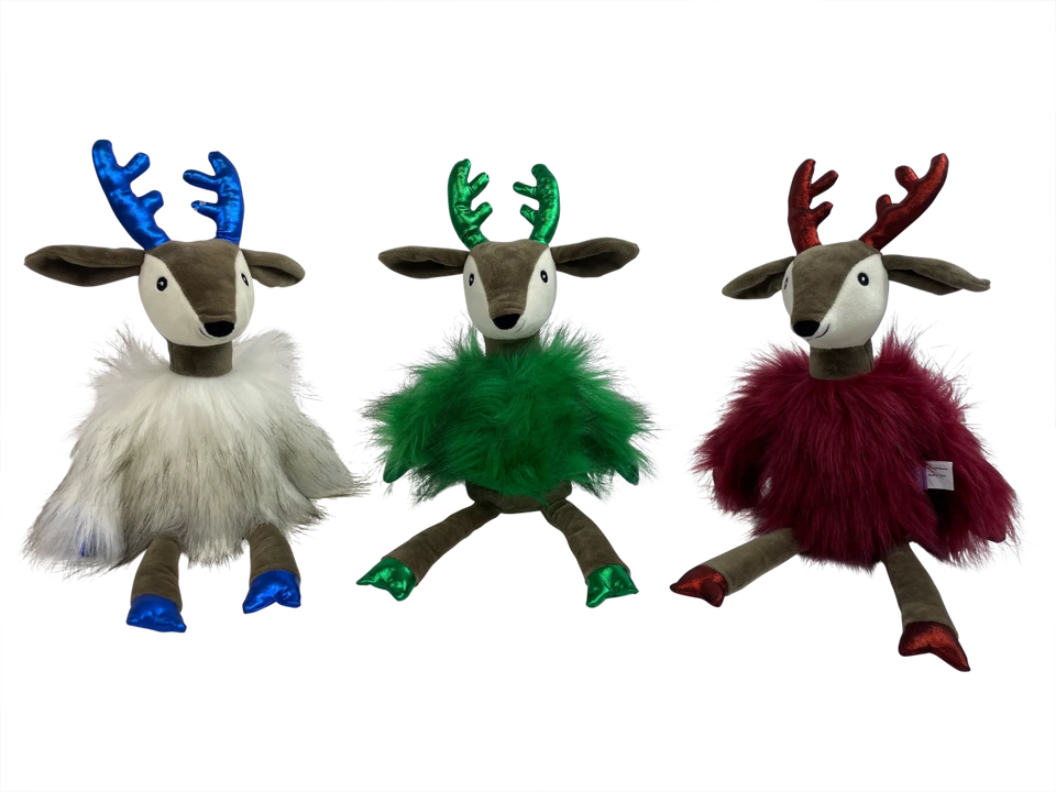 Multipet Holiday Dapper Deer 17" - Pets Perfect