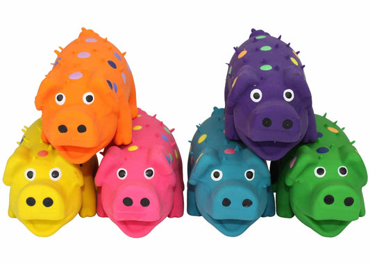 Multipet Globlets Latex Dog Chew Toy Assorted Colors - Pets Perfect