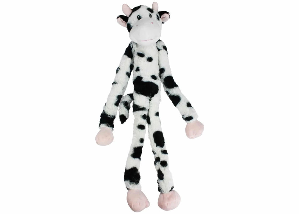 Multipet Swingin' Slevins Cow Plush Pet Dog Toy 27" - Pets Perfect