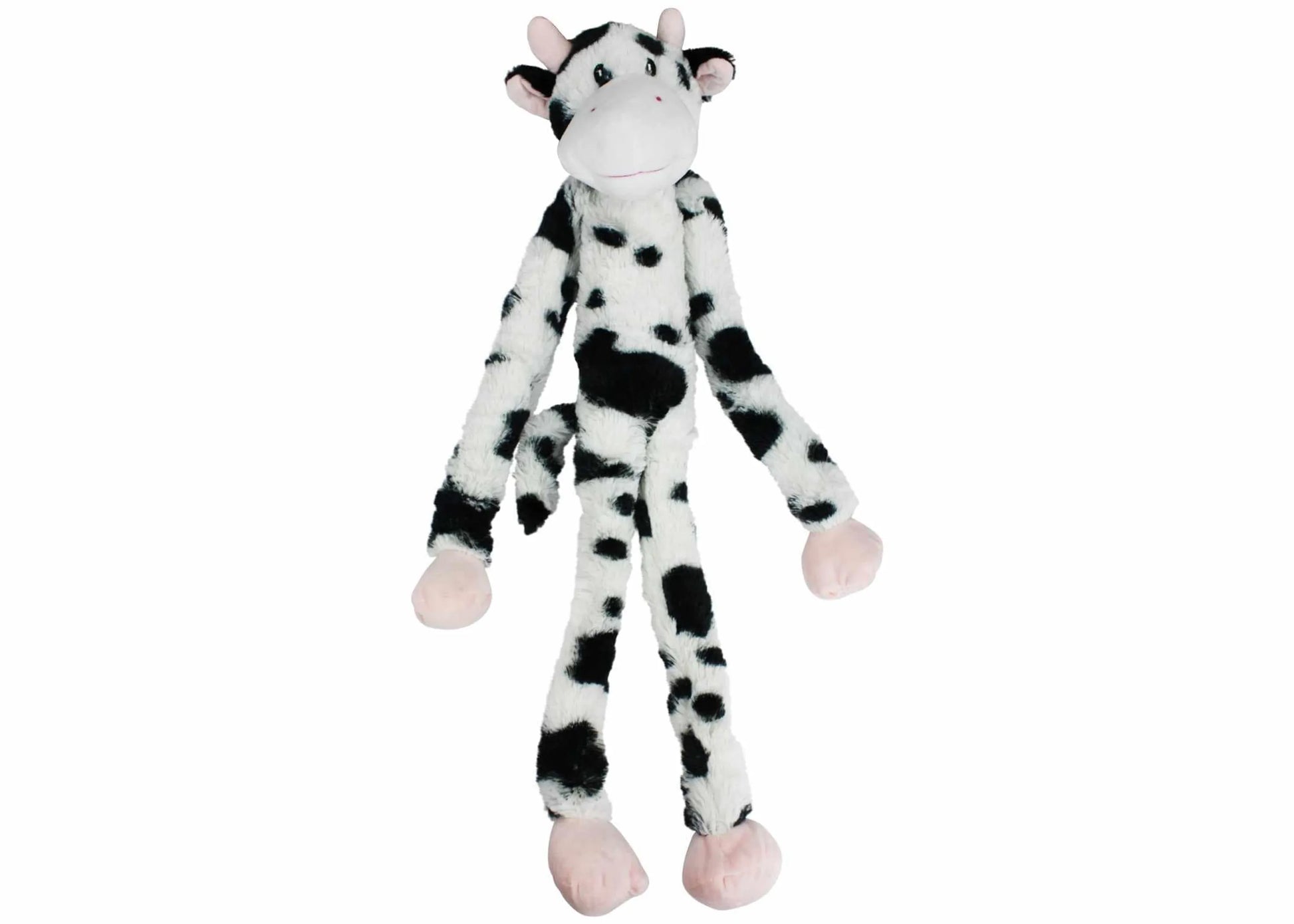 Multipet Swingin' Slevins(R) Cow Plush Pet Dog Toy 27" - Pets Perfect