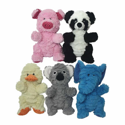 Multipet Wrinkleez Plush Dog Toy Assorted Animals 9" - Pets Perfect