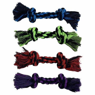Multipet Minipet Rope Dog Toy Assorted 8" - Pets Perfect