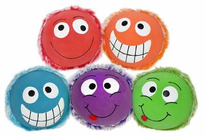 Multipet Minipet Plushy Peas Dog Fetch Dog Toy Assorted 2.5" - Pets Perfect