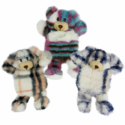 Multipet Minipet Berman Bears Plush Dog Toy Assorted 7" - Pets Perfect
