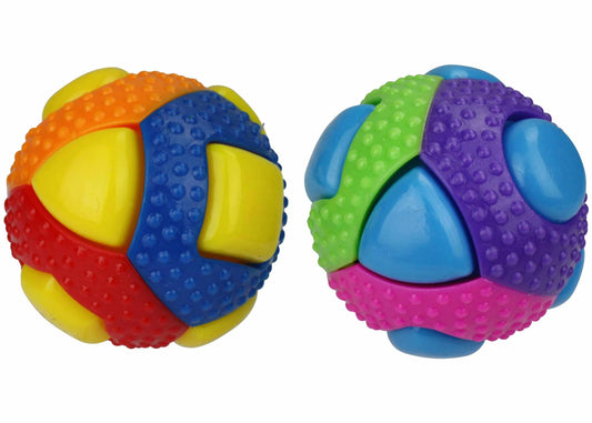 Multipet Theo TPR Ball Dog Toy - 3" Squeaky Chew Ball
