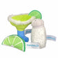 Multipet Margaritaville(R) Margarita/Salt/Lime Cat Toy Assorted 5.75" 3pk - Pets Perfect