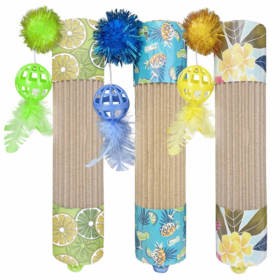 Multipet Margaritaville Cat Rollers 9.5" - Pets Perfect