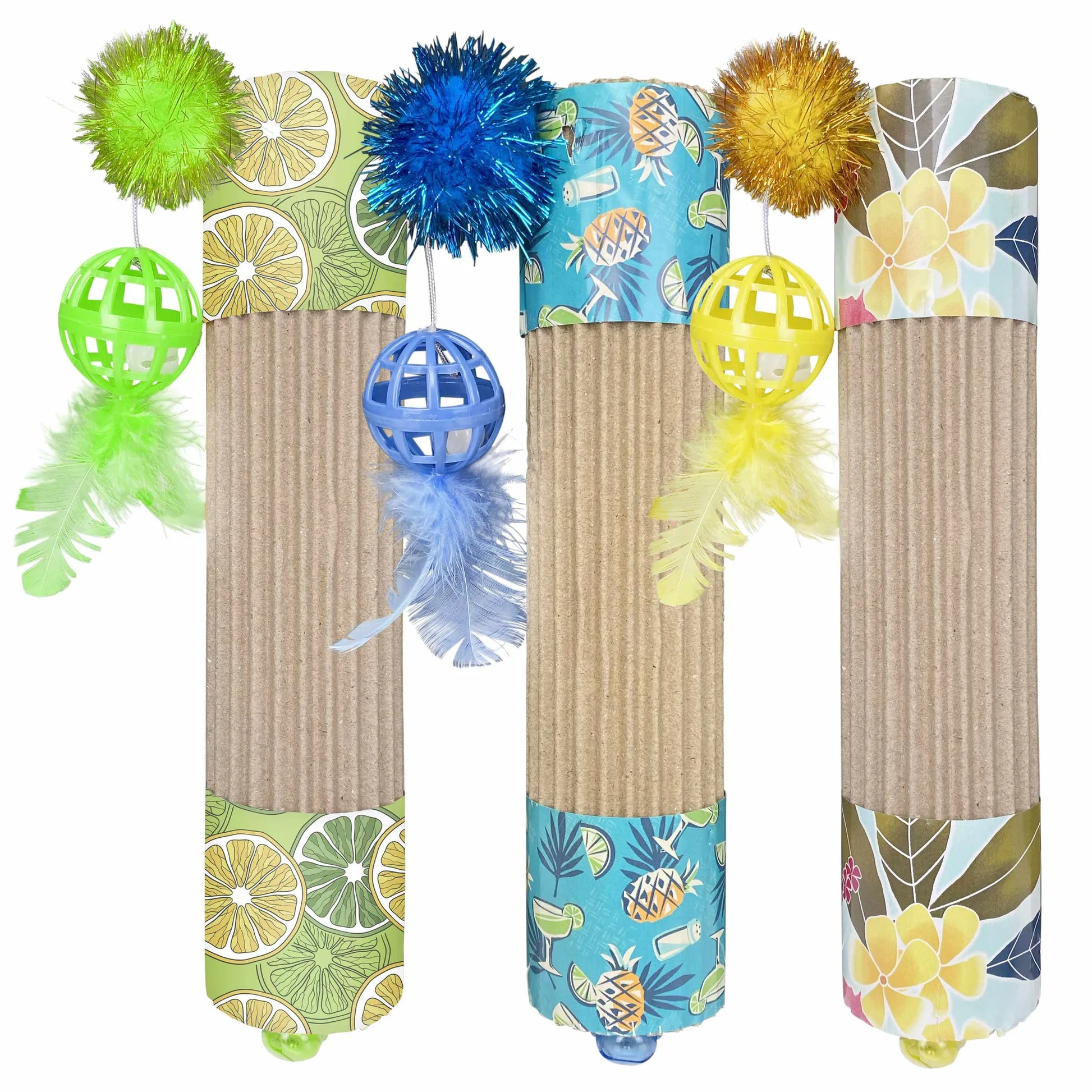 Multipet Margaritaville(R) Cat Rollers 9.5" - Pets Perfect