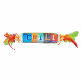 Margaritaville Cat Kicker Toy with Catnip and Feathers - 18 Inch Interactive Plush - Pets Perfect