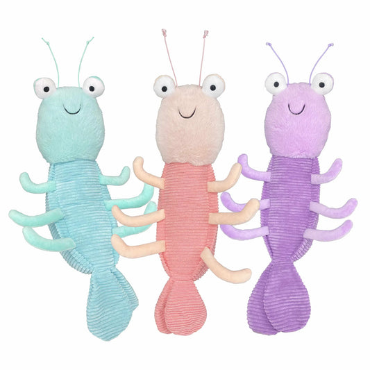 Multipet Margaritaville(R) Jumbo Shrimp Plush Dog Toy Assorted 20" - Pets Perfect