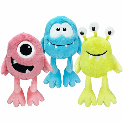 Multipet Monsters Plush Dog Toy Assorted - Pets Perfect