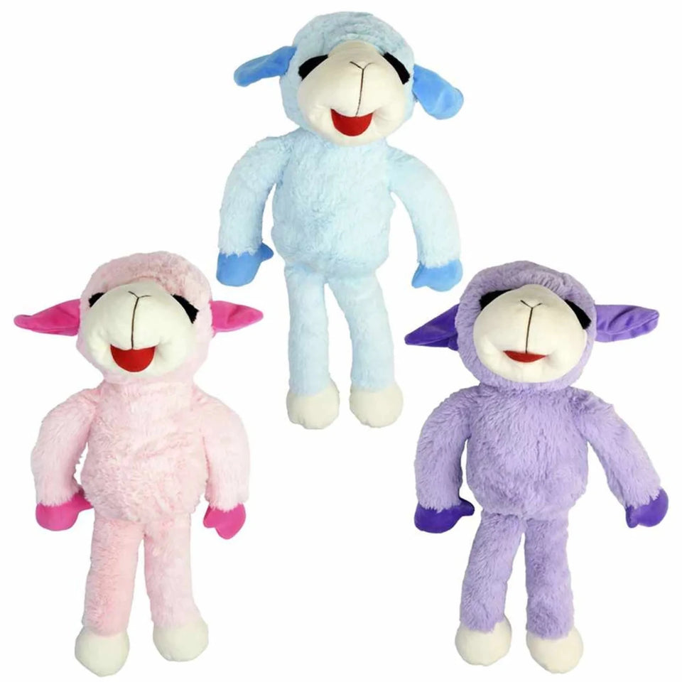 Pet Envy Floppy Lamb Chop Plush Dog Toy Assorted - Pets Perfect