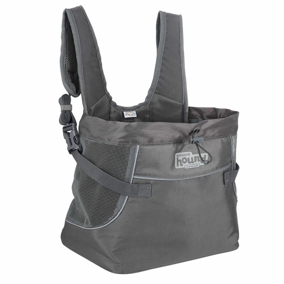 Outward Hound PupPak Dog Front Carrier Small Grey - Pets Perfect