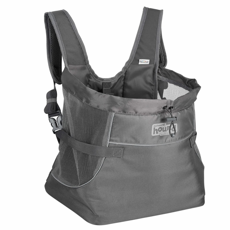 Outward Hound PupPak Dog Front Carrier Medium Grey - Pets Perfect