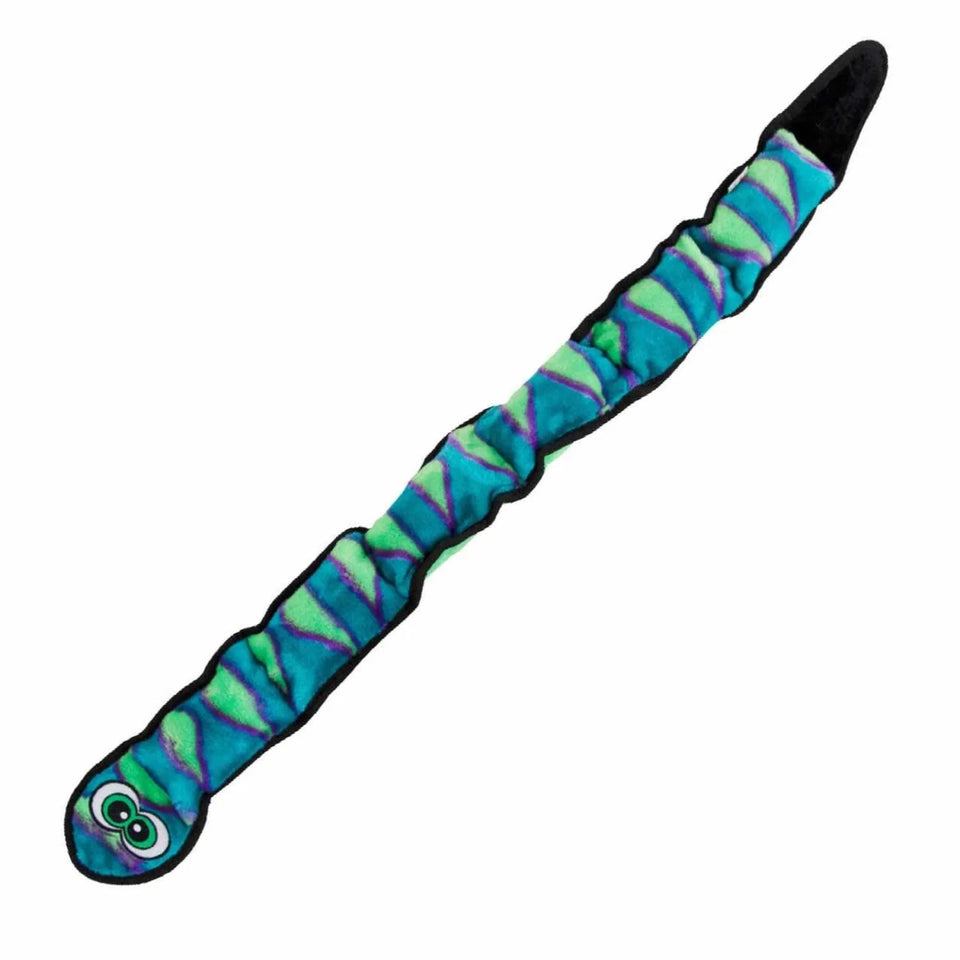 Outward Hound Invincibles Snake Durable Plush Dog Toy - Pets Perfect