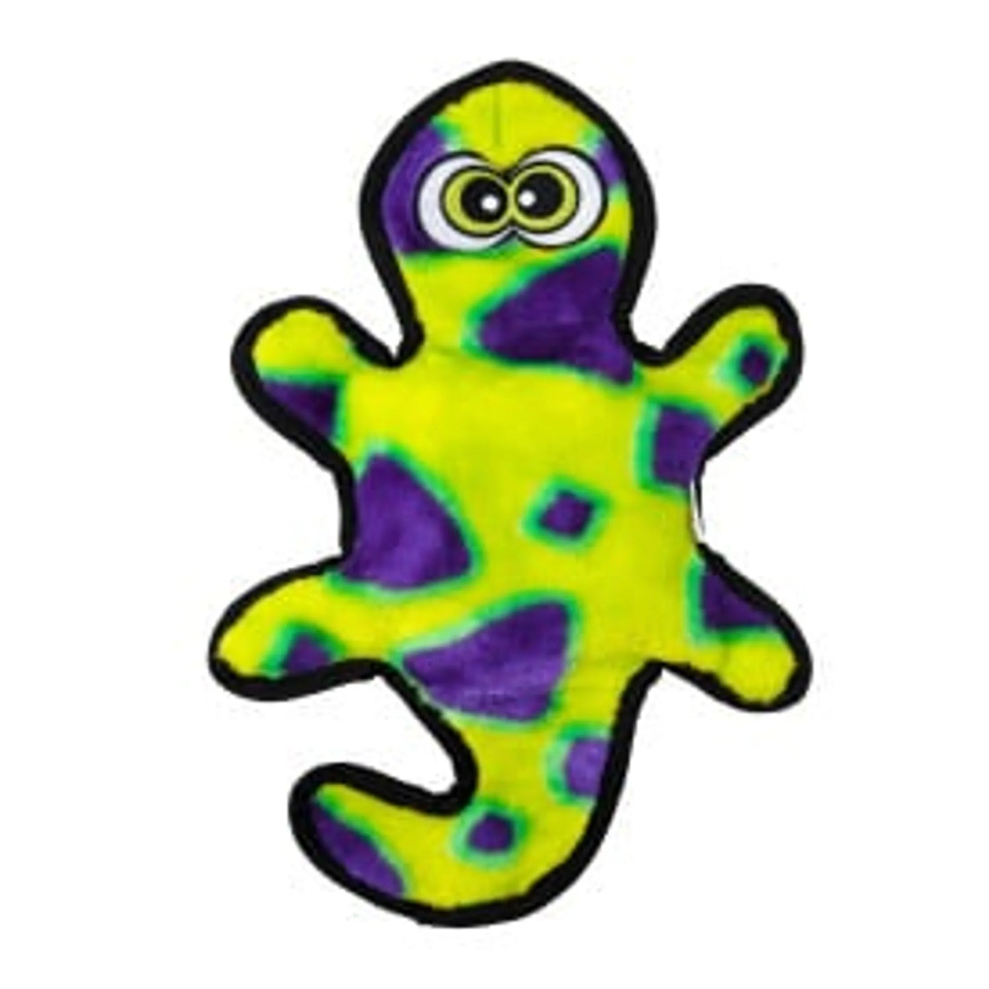 Outward Hound Invincibles Gecko Durable Plush Dog Toy