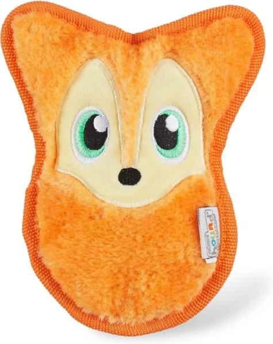 Outward Hound Durablez Fox Plush Dog Toy Orange X-Small - Pets Perfect