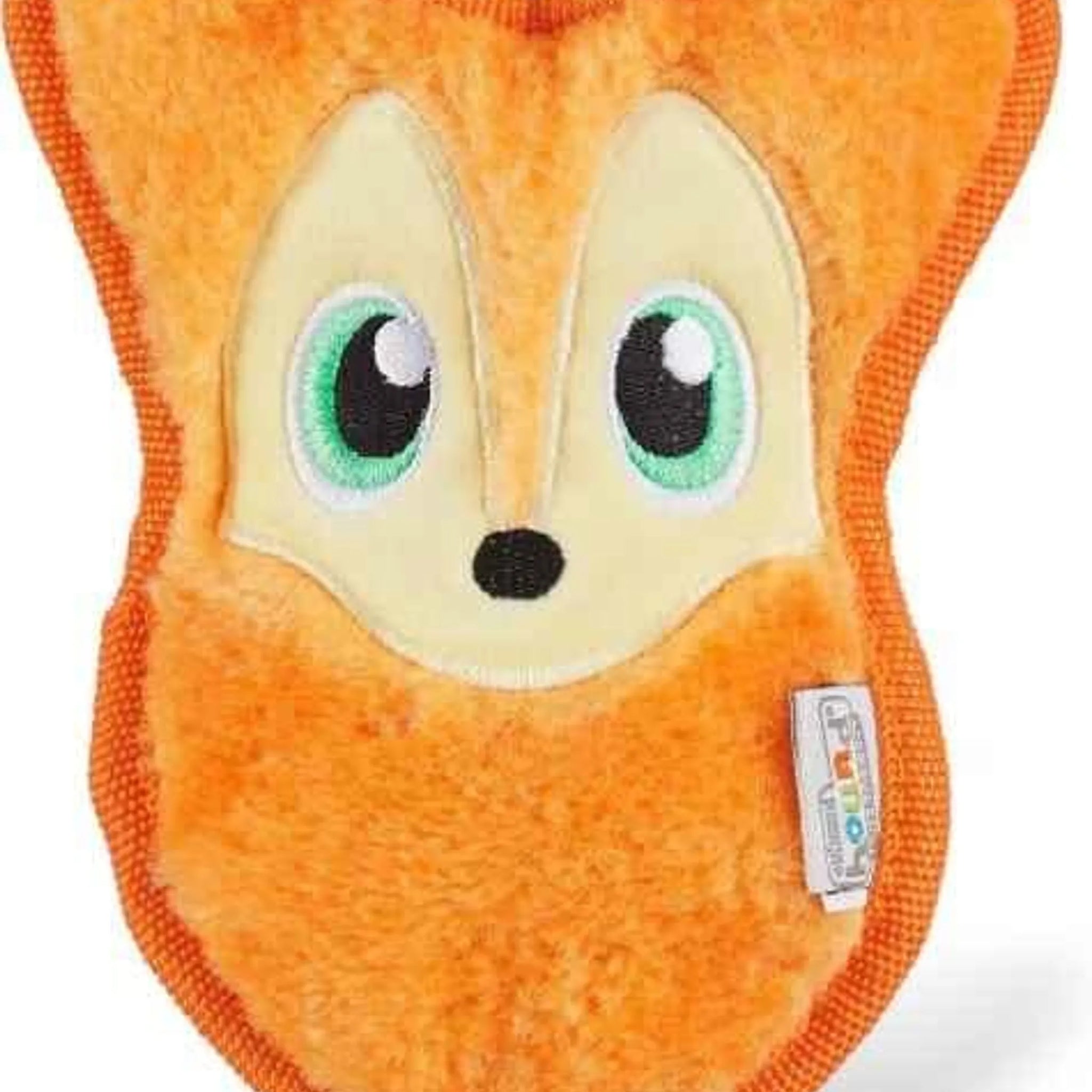 Outward Hound Durablez Fox Plush Dog Toy Orange XS