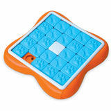 Nina Ottosson Challenge Slider Interactive Treat Dog Puzzle Toy Blue/Orange Level 3 - Pets Perfect