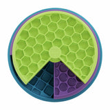 Nina Ottosson Lickin' Layers Interactive Treat Dog Puzzle Toy Multicolored Level 2 - Pets Perfect