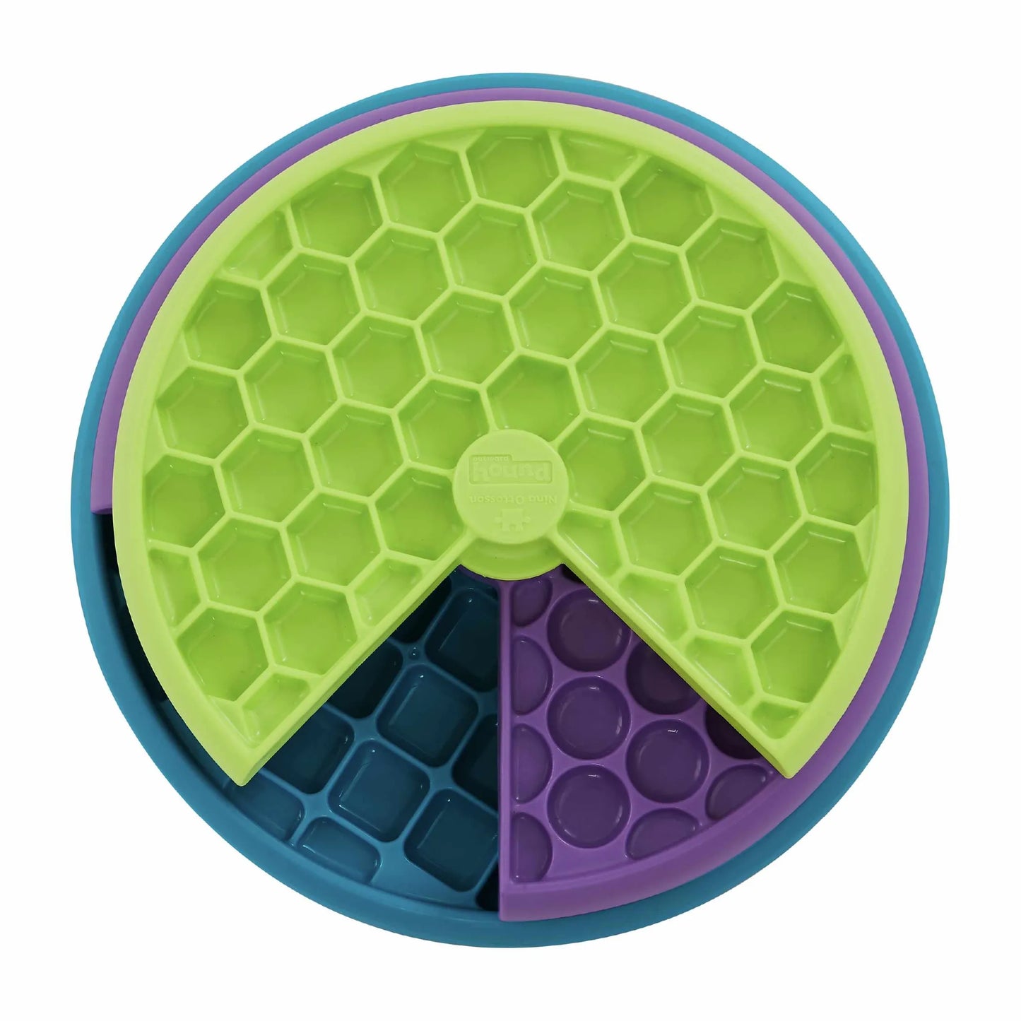 Nina Ottosson Lickin' Layers Interactive Treat Dog Puzzle Toy Multicolored Level 2 - Pets Perfect