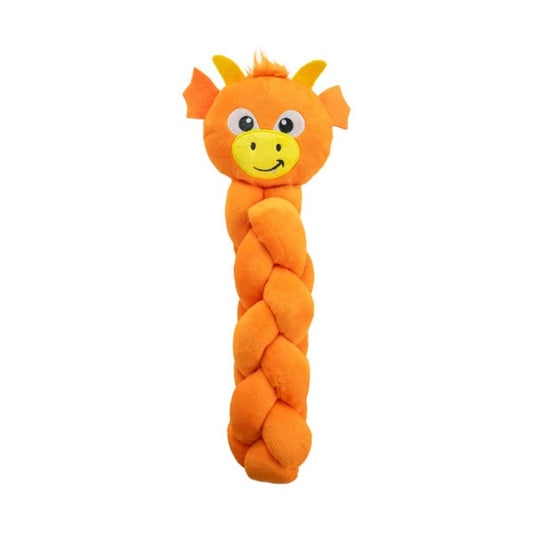 Nina Ottosson Twistiez Dragon TNT Interactive Plush Dog Toy - Pets Perfect