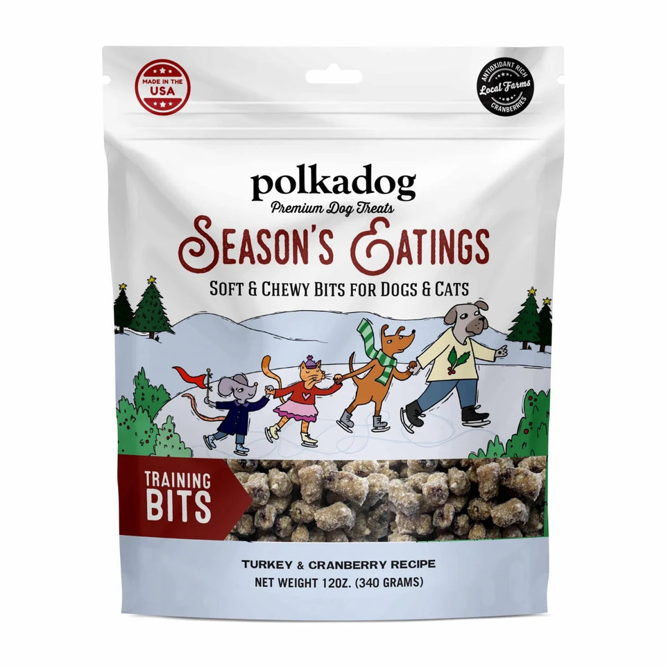 Polkadog Holiday Wonder Nuggets, Turkey 12 oz - Pets Perfect