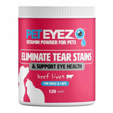 Pet Eyez Vitamin Powder for Dogs & Cats Beef Liver 120 Scoops - Pets Perfect