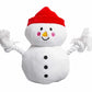 Pearhead Snowman Plush Dog Toy