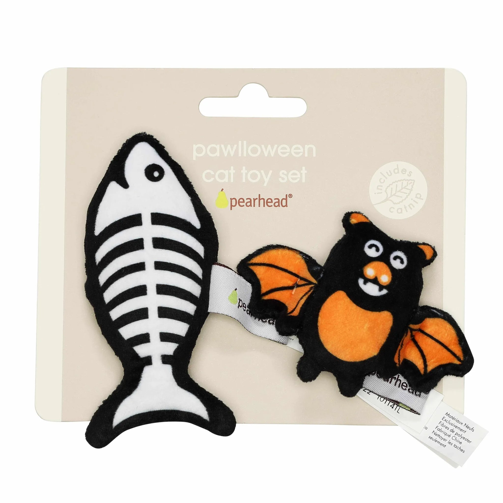 Pearhead Pawloween Cat Toy Set