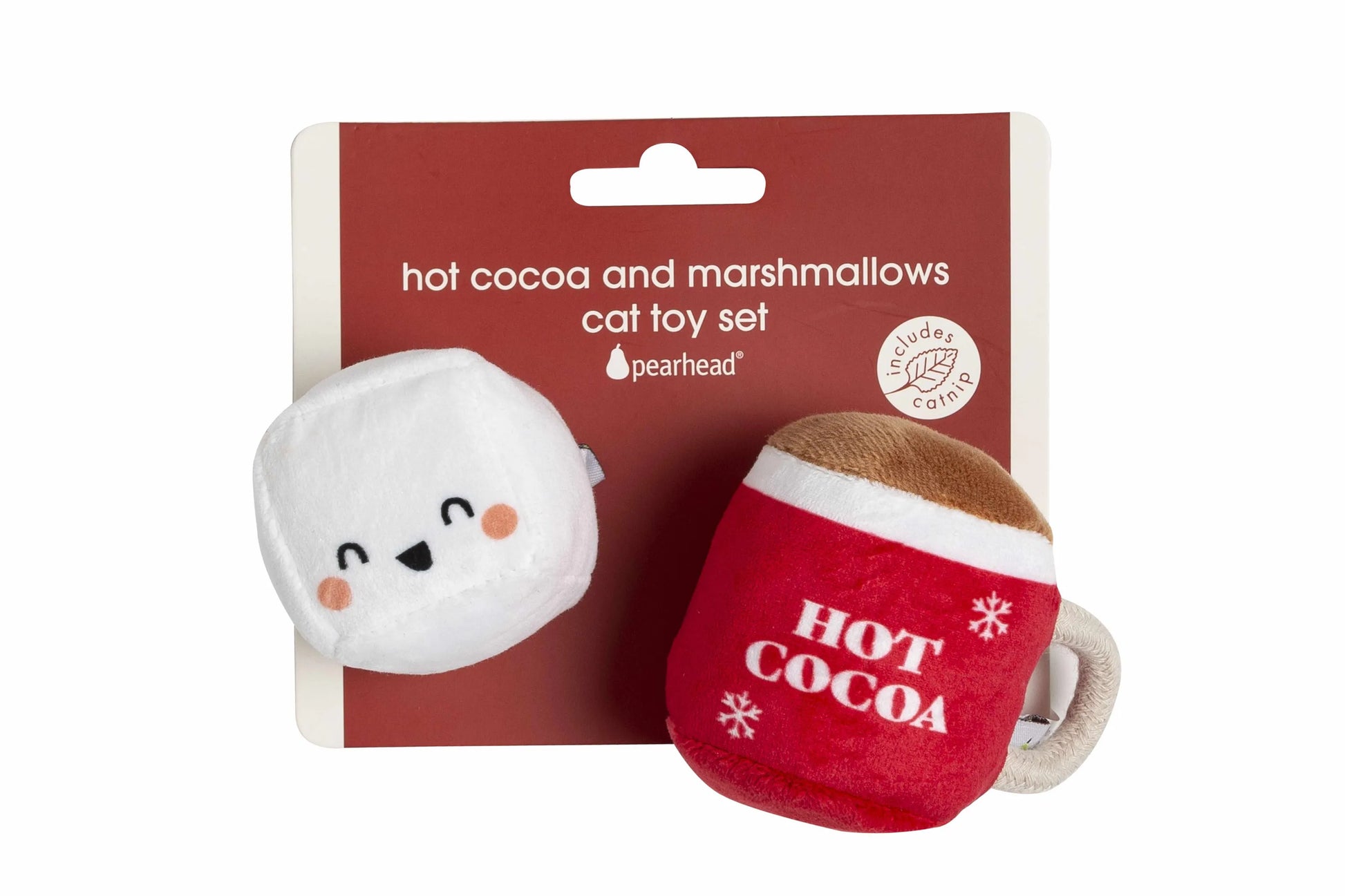 Pearhead Hot Cocoa Cat Toy Set - Pets Perfect