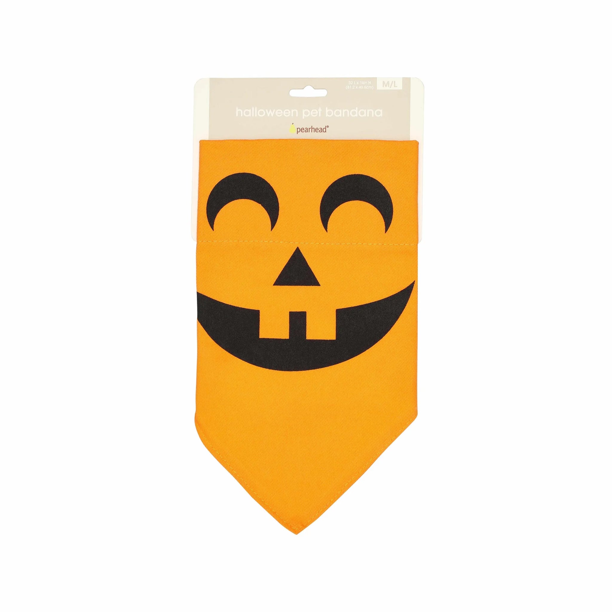 Pearhead Pumpkin Bandana Orange M/L