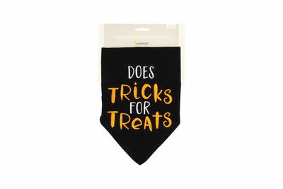 Pearhead Tricks Bandana Black Small/M - Pets Perfect