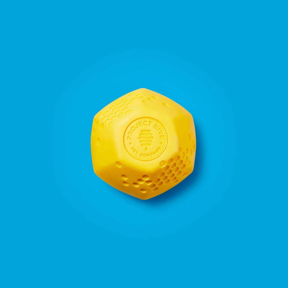 Project Hive Ball Yellow - Pets Perfect