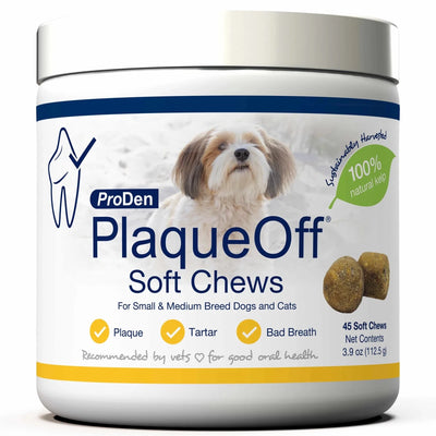 PlaqueOff Soft Dog Chews Small/Medium Breed - Pets Perfect