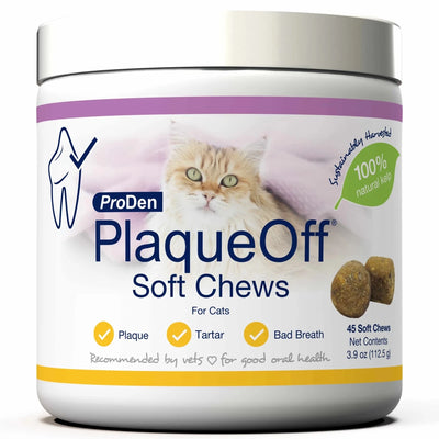 PlaqueOff Cat Soft Chews 45 ct - Pets Perfect