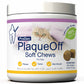 PlaqueOff Cat Dental Chews - 45 Count Soft Treats for Plaque & Tartar Control - Pets Perfect