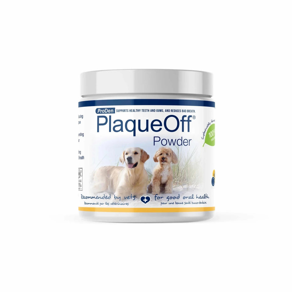 PlaqueOff Powder 180 g Mini-Tub - Pets Perfect