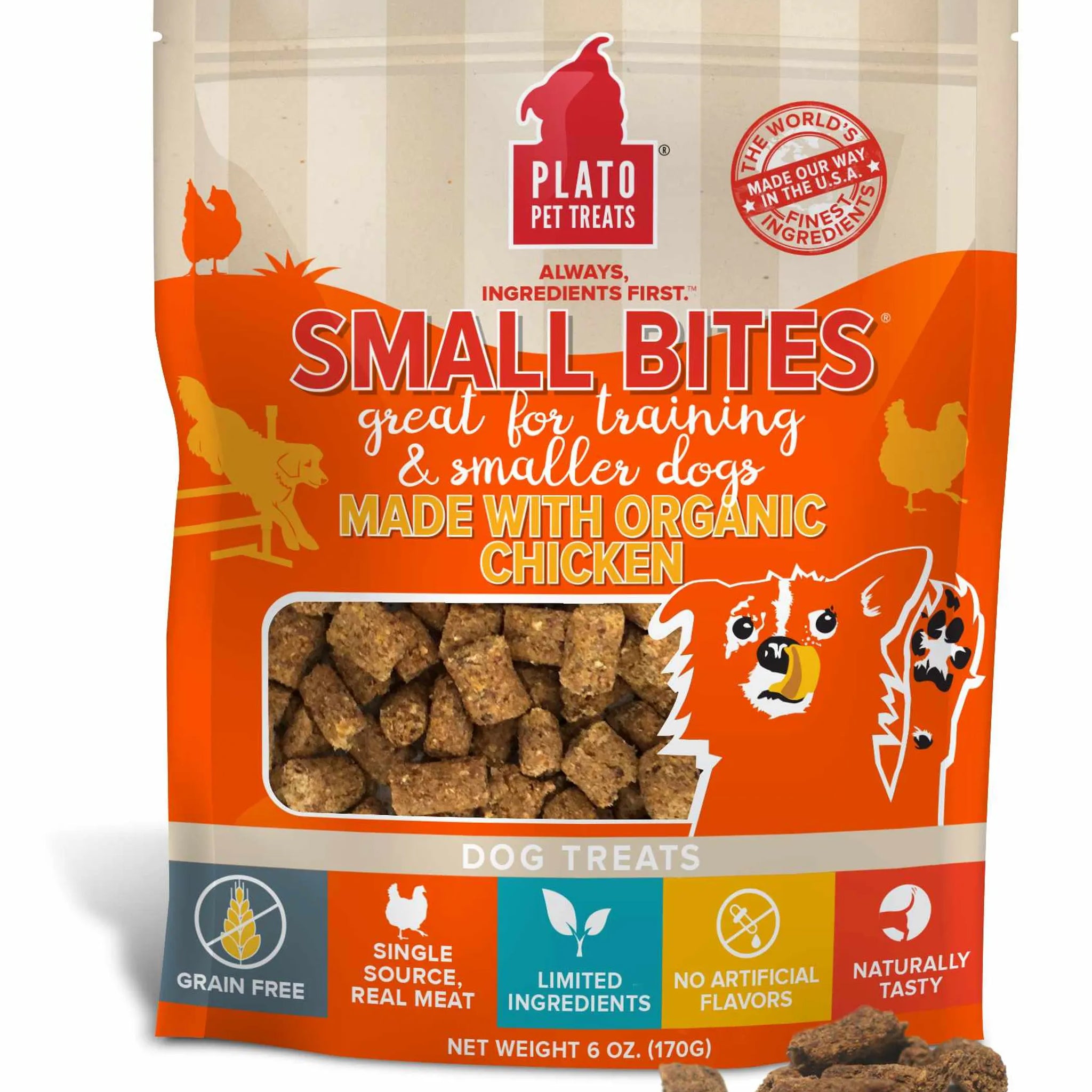 Plato Small Bites Organic Chicken