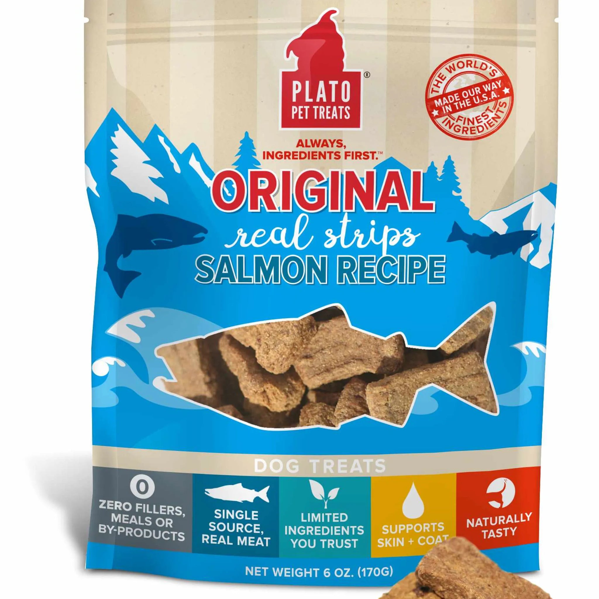 Plato Original Real Strips Salmon