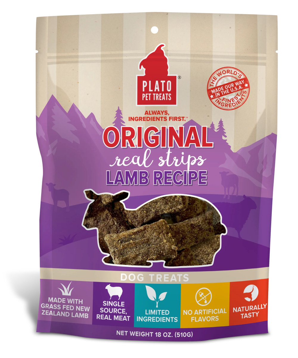 Lamb Dog Treats - Soft Air - Dried Real Meat Strips for Training & Sensitive Stomachs - Pets Perfect