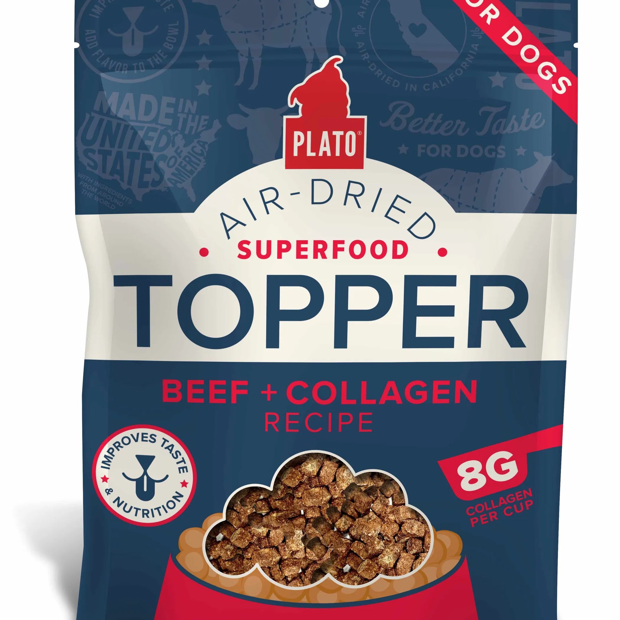 Plato Food Topper Beef & Collagen Recipe