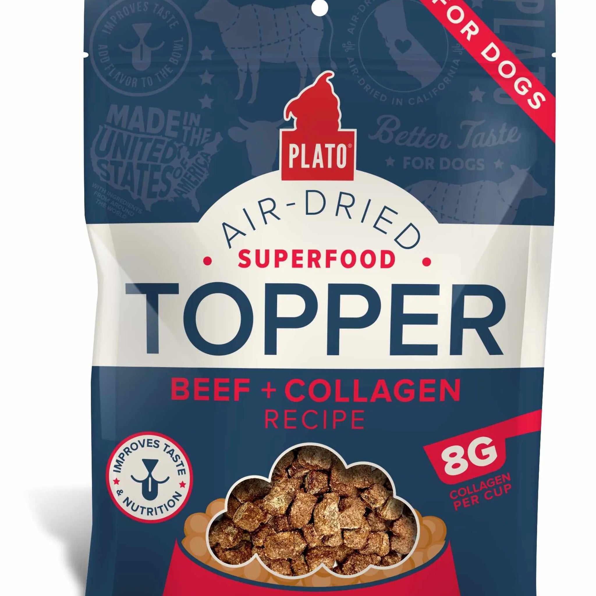 Plato Food Topper Beef & Collagen Recipe