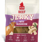 Premium Beef Jerky Dog Treats with Mushroom - High Protein Air - Dried Chews for Dogs - Pets Perfect