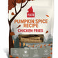 Freeze Dried Chicken Fries with Pumpkin Spice Dog Treats - Real Chicken Breast Training Treats for Dogs - Pets Perfect