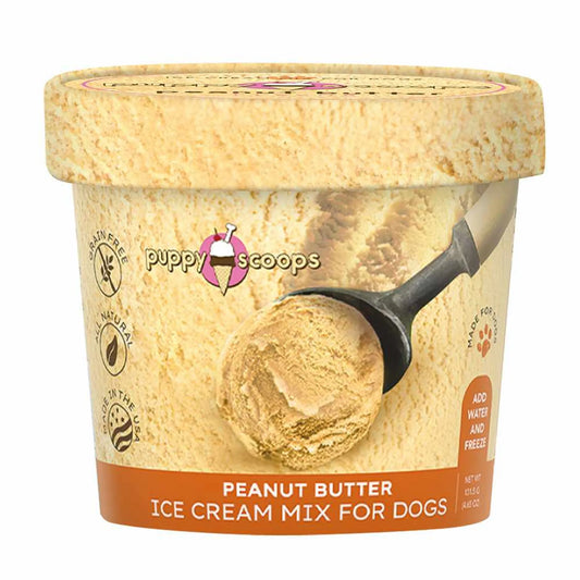 Puppy Scoops Peanut Butter Ice Cream Mix - Party Celebration Treats (2.32oz)