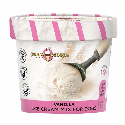 Puppy Cake Puppy Scoops Ice Cream Mix Vanilla Cup Small 2.32 oz - Pets Perfect