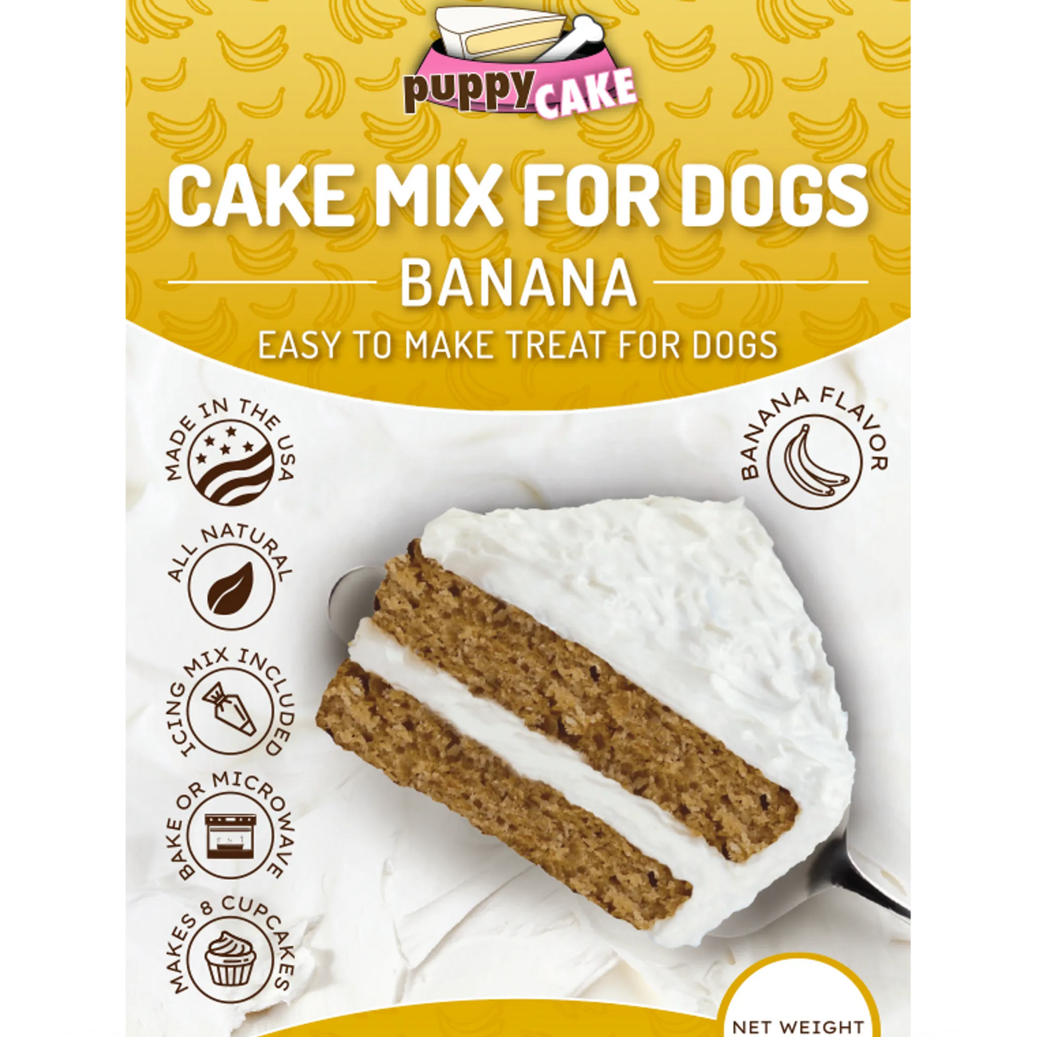 Puppy Cake Mix Banana 9oz
