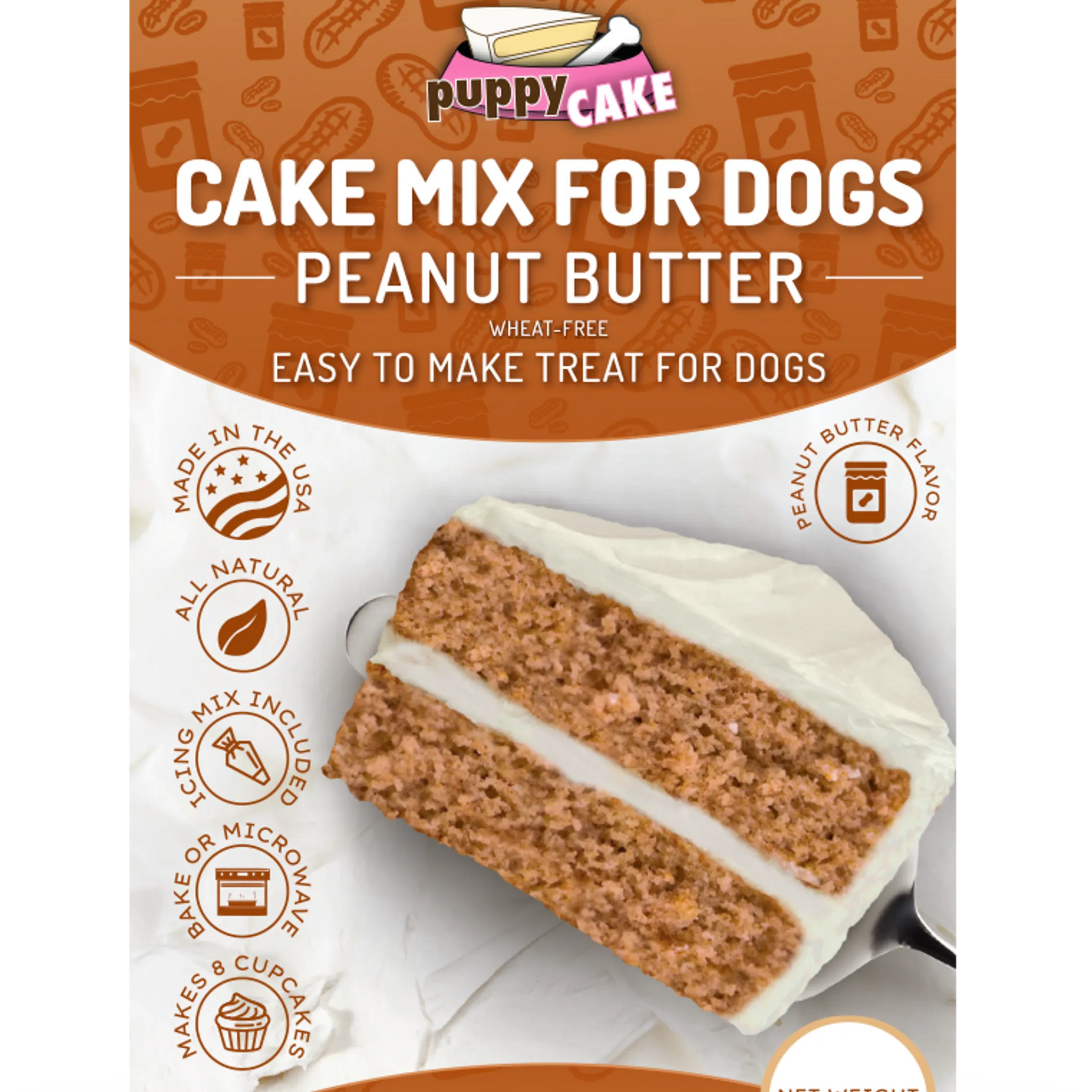 Puppy Cake Mix Peanut Butter 9oz